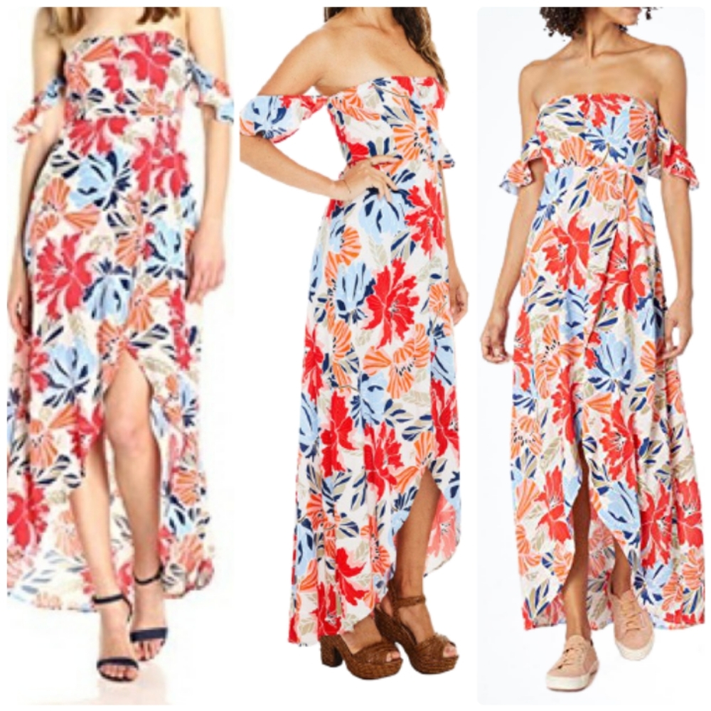 ASTR The Label Esmeralda Maxi Dress
